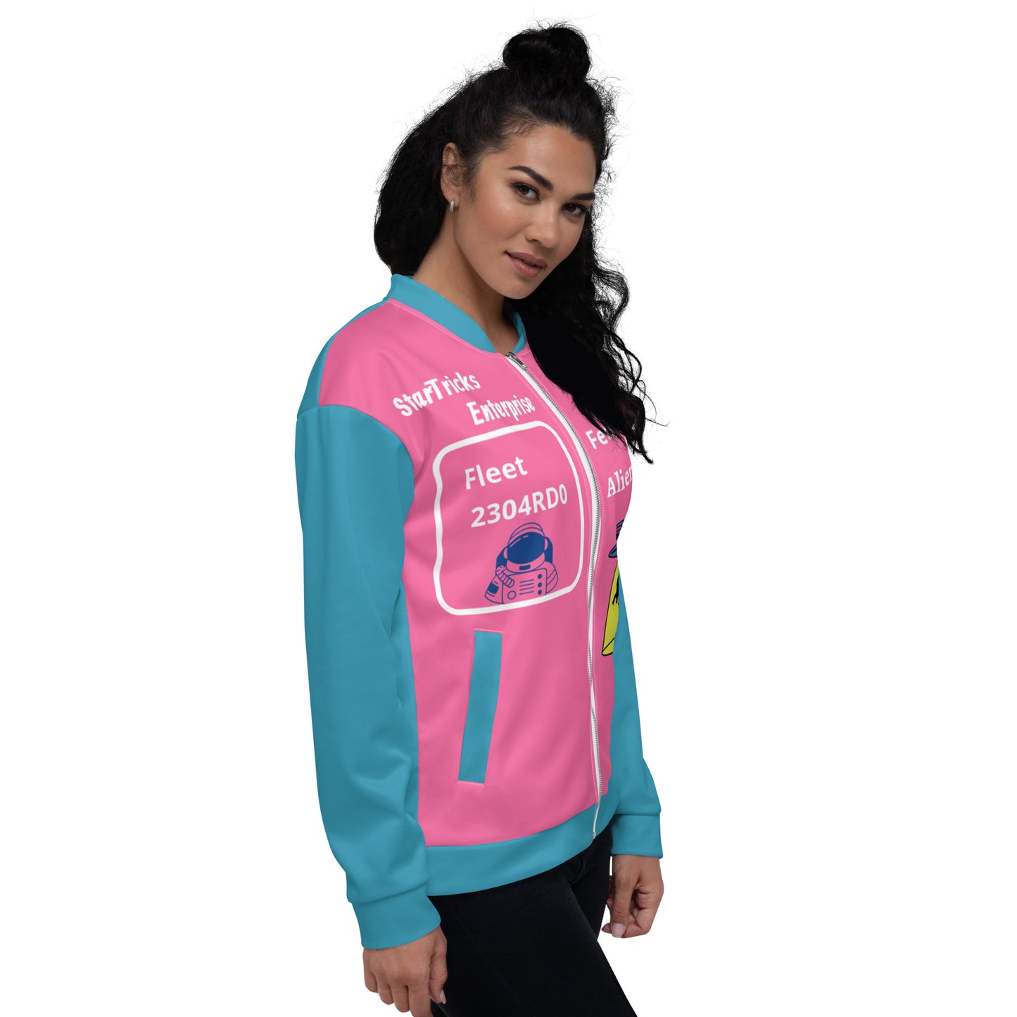 StarTricks Enterprise Jacket- Pink&Turquoise