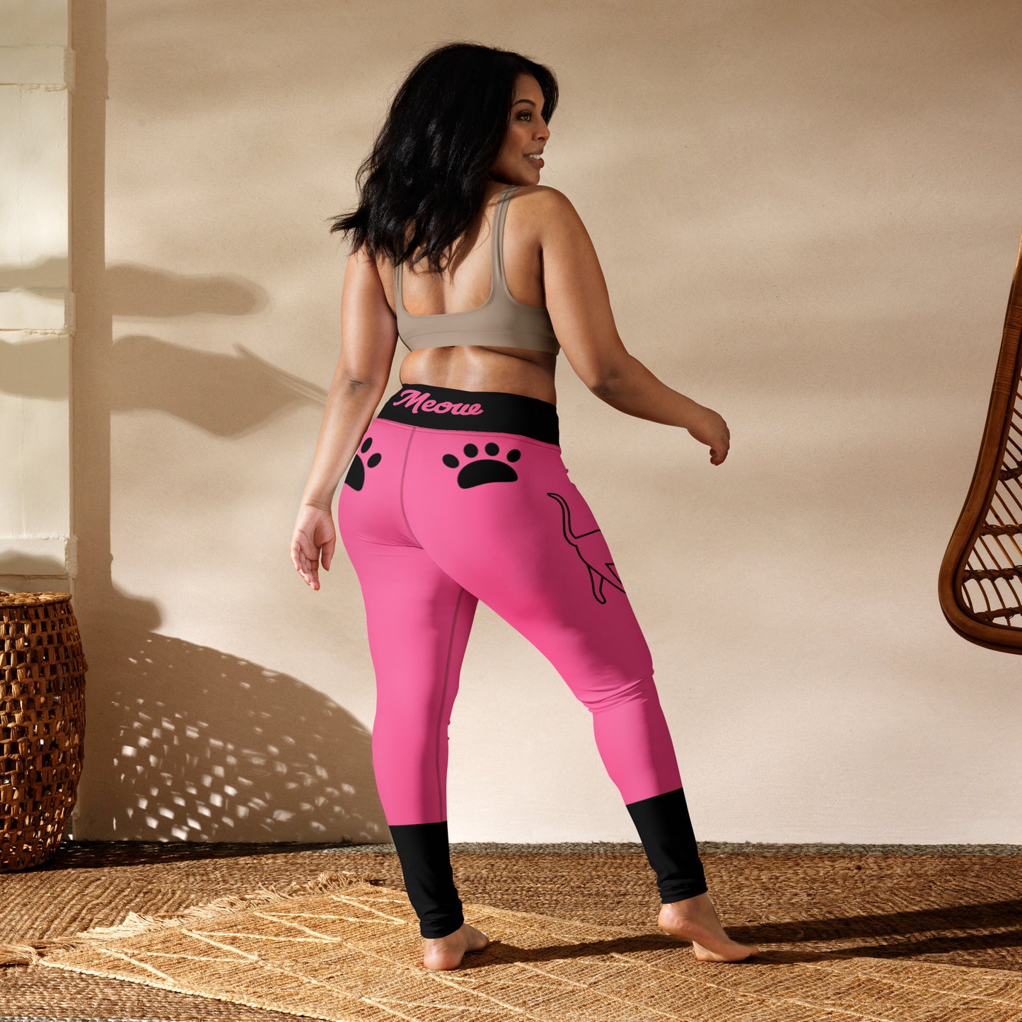 Purr Kitty-Highwaist Leggings