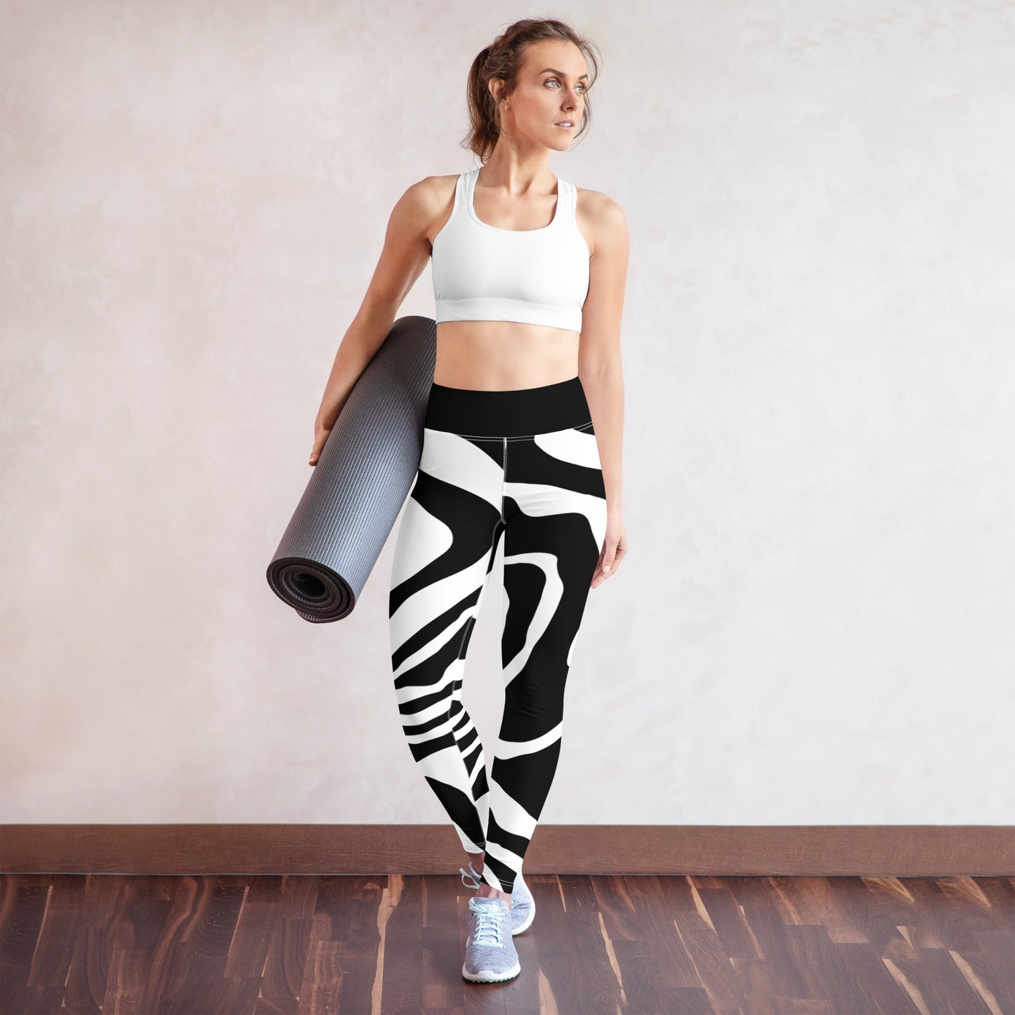 Zebra-Highwaist Leggings