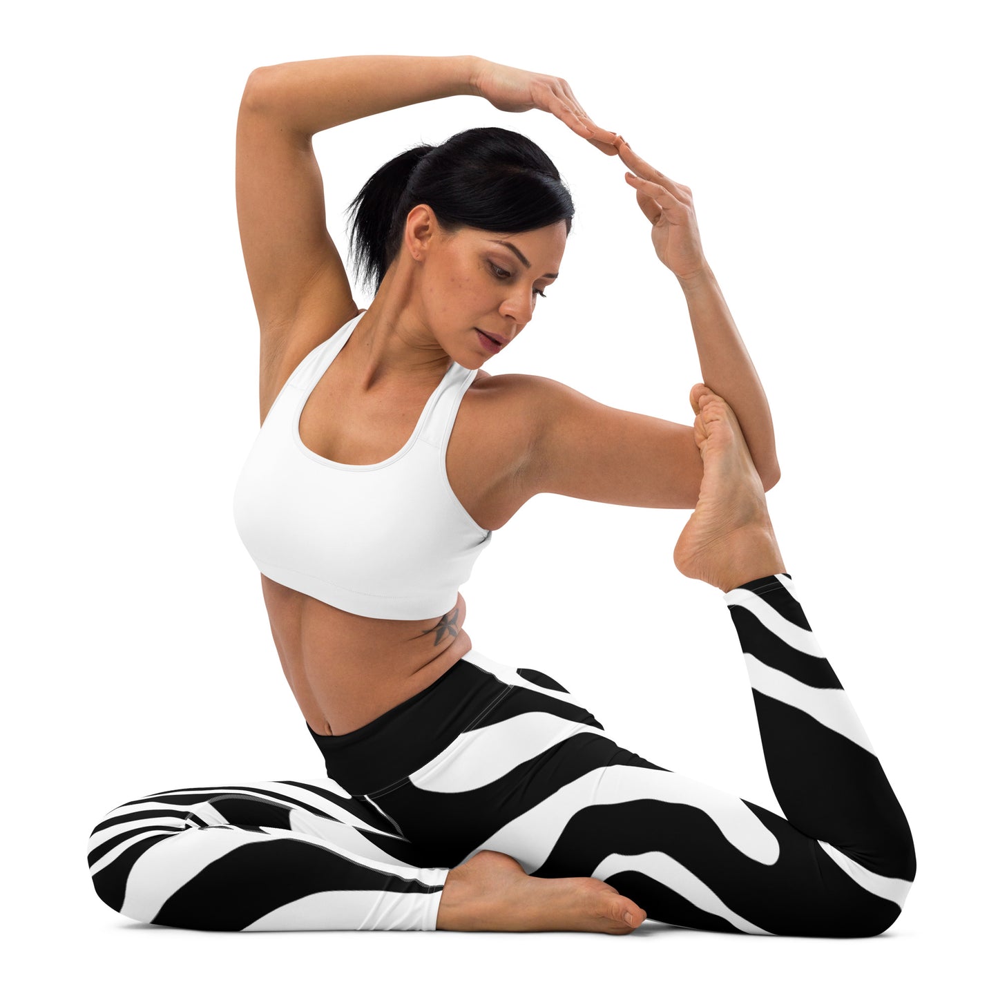 Zebra-Highwaist Leggings