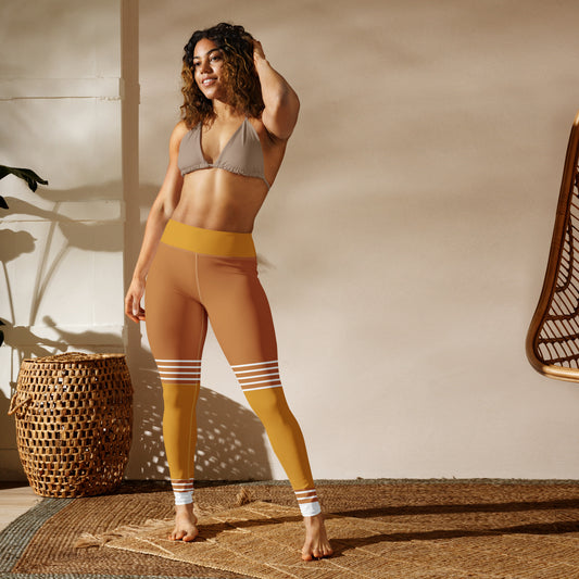 Highwater Socks-Brown Legging.
