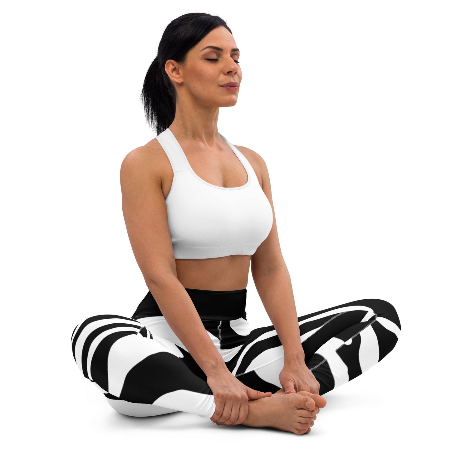 Zebra-Highwaist Leggings
