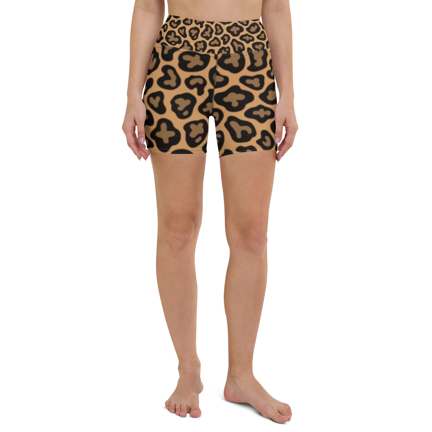 Cheetah-Highwaist Shorts