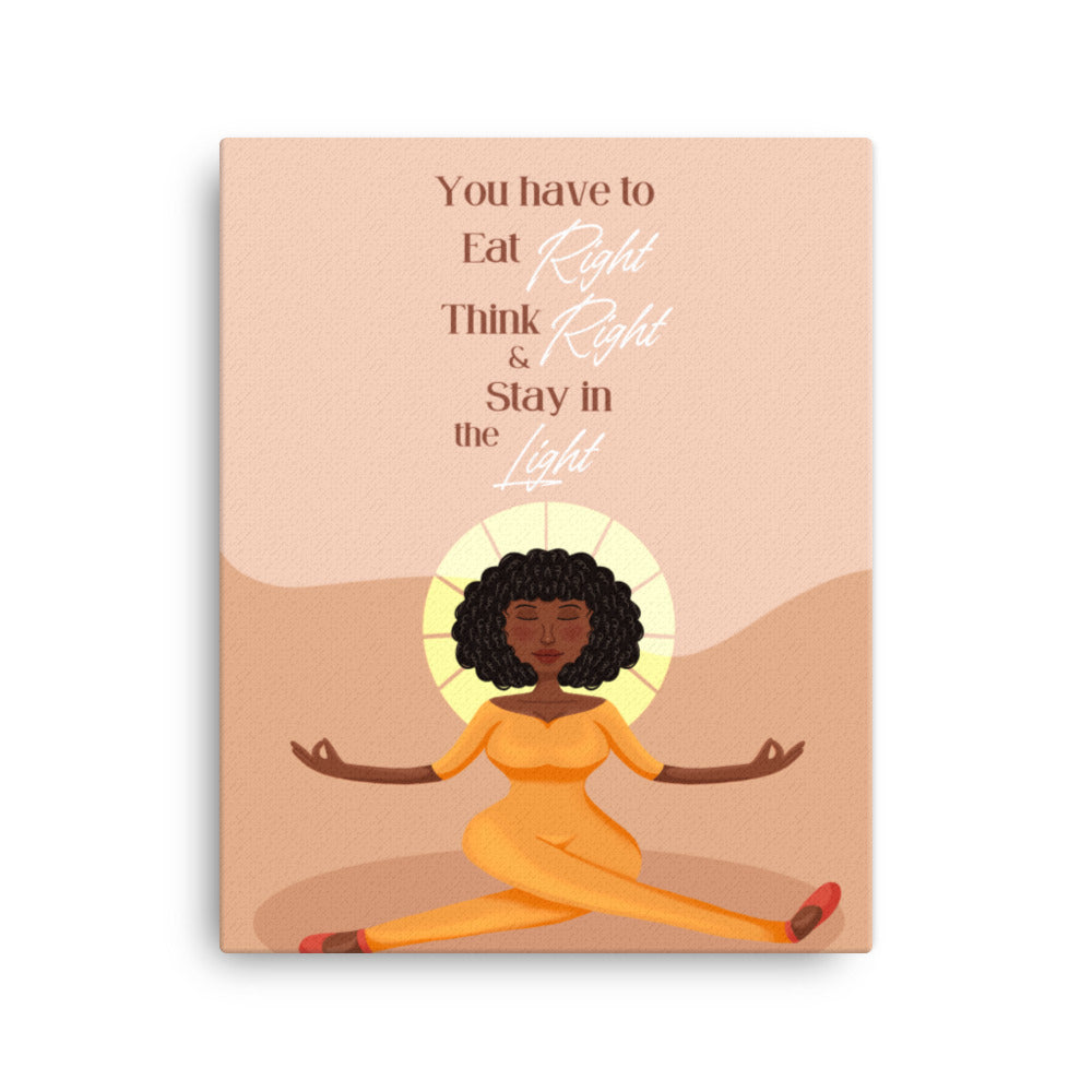 Stay In The Light (Canvas)