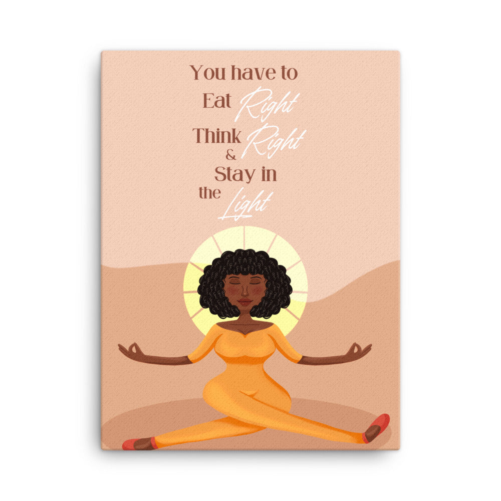 Stay In The Light (Canvas)