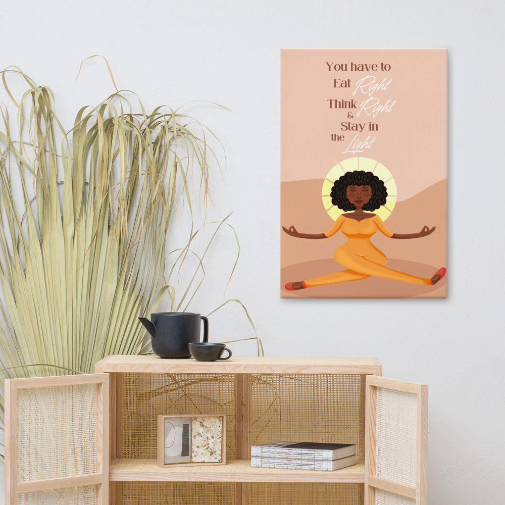 Stay In The Light (Canvas)