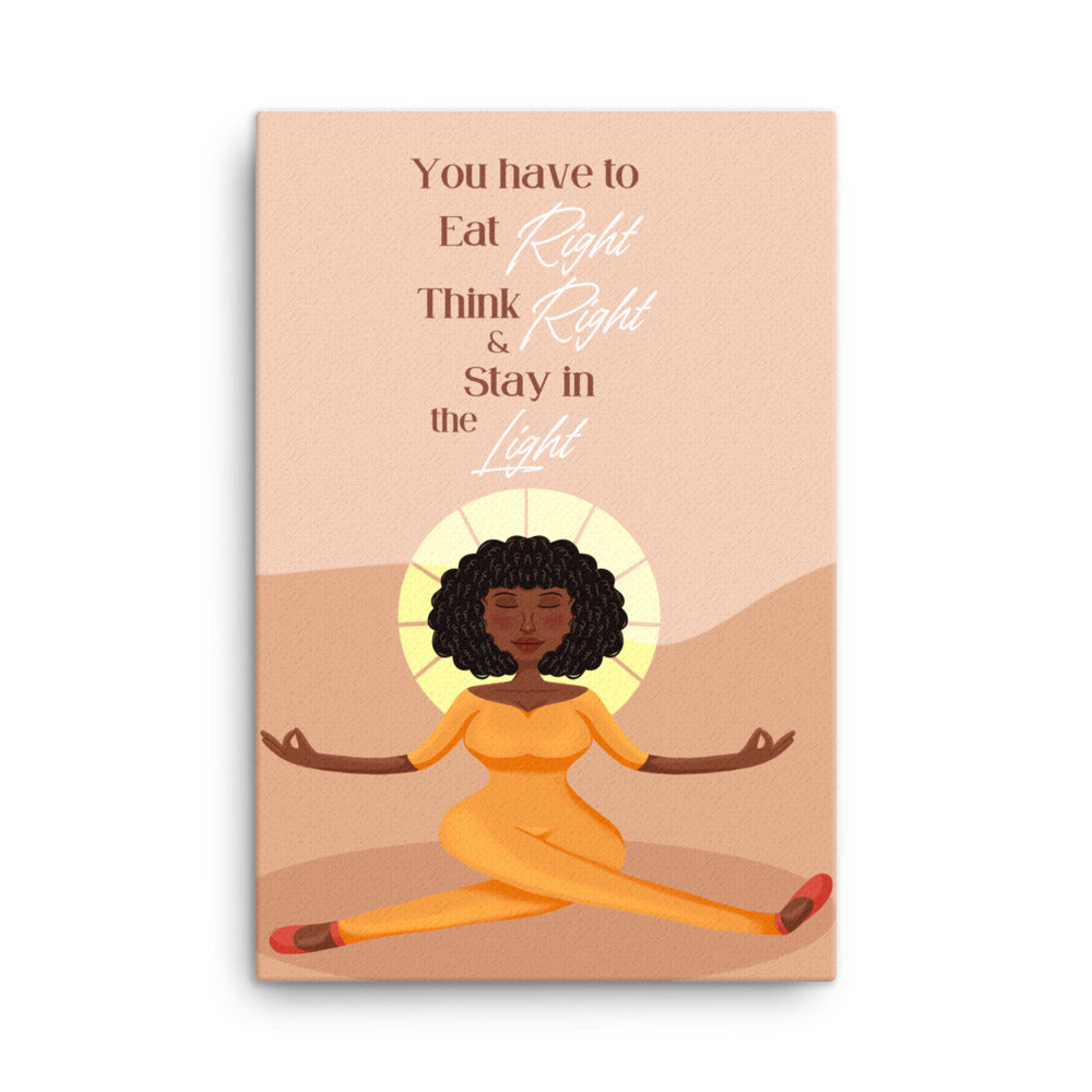 Stay In The Light (Canvas)