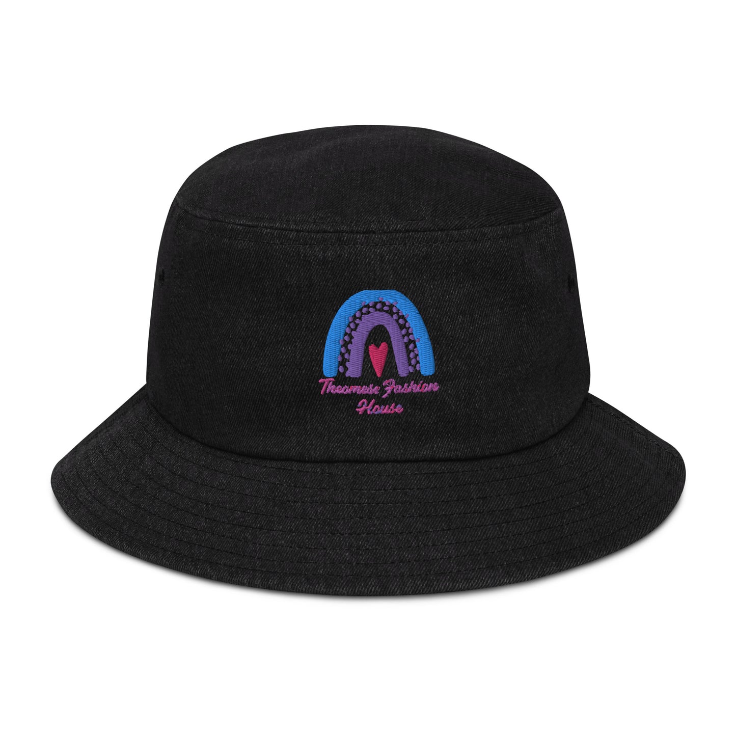 Brand-Denim bucket hat